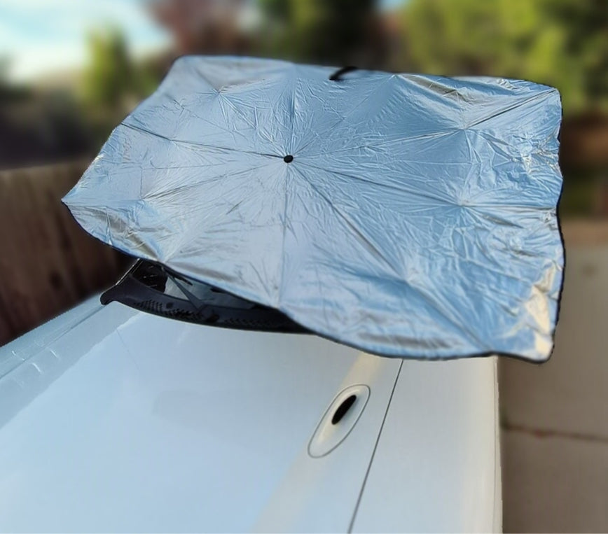Big Coverage Auto Glass Chip Repair Windshield Umbrella